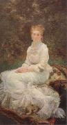 The Lady in White, Marie Bracquemond